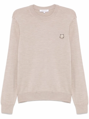 Maison Kitsune Men's' Sweaters Dove chunky knit discount