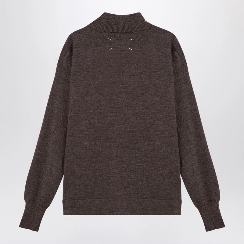 Maison Margiela Men's Wool Turtleneck Sweater