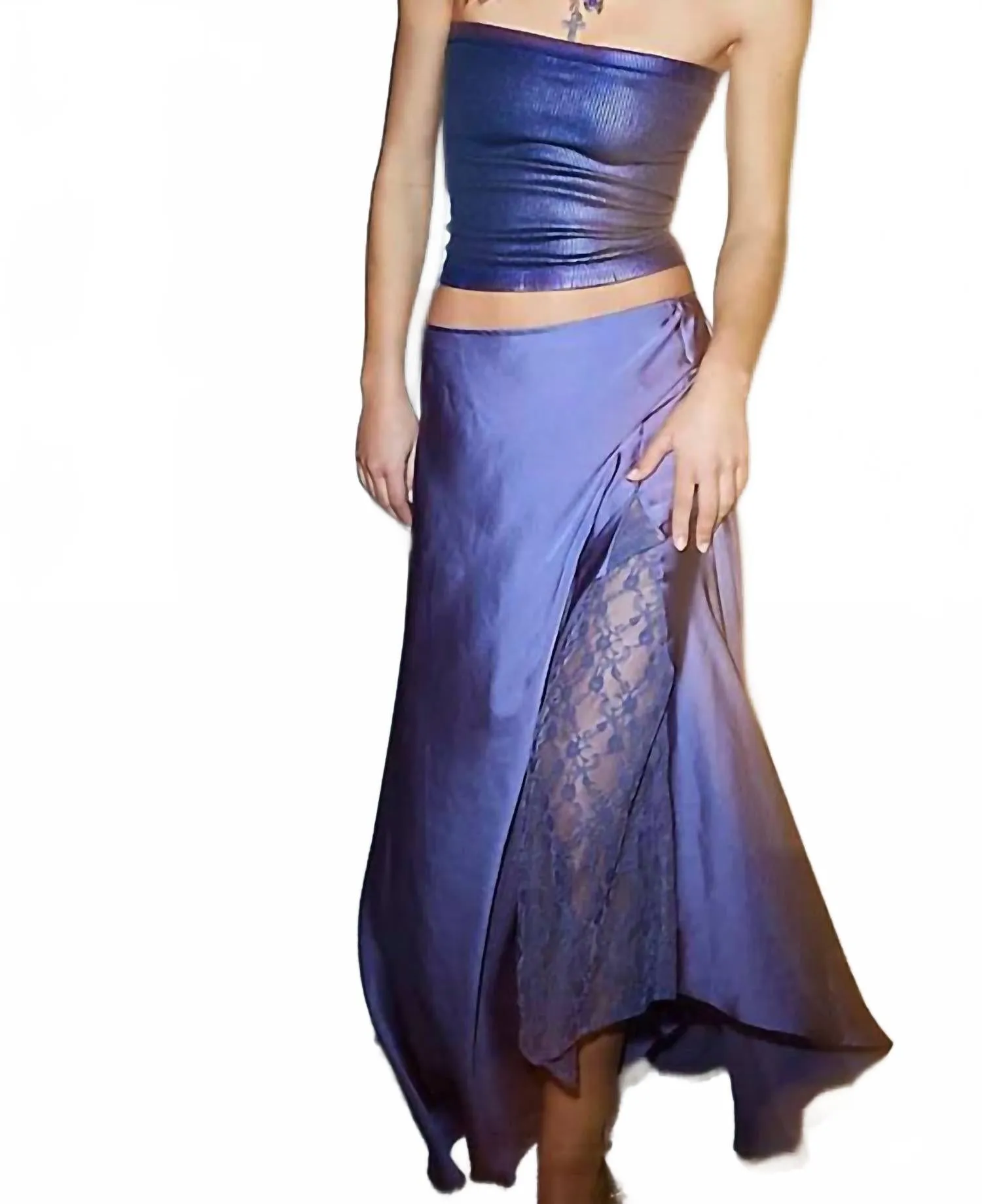 Make You Mine Half Slip Skirt In Heron