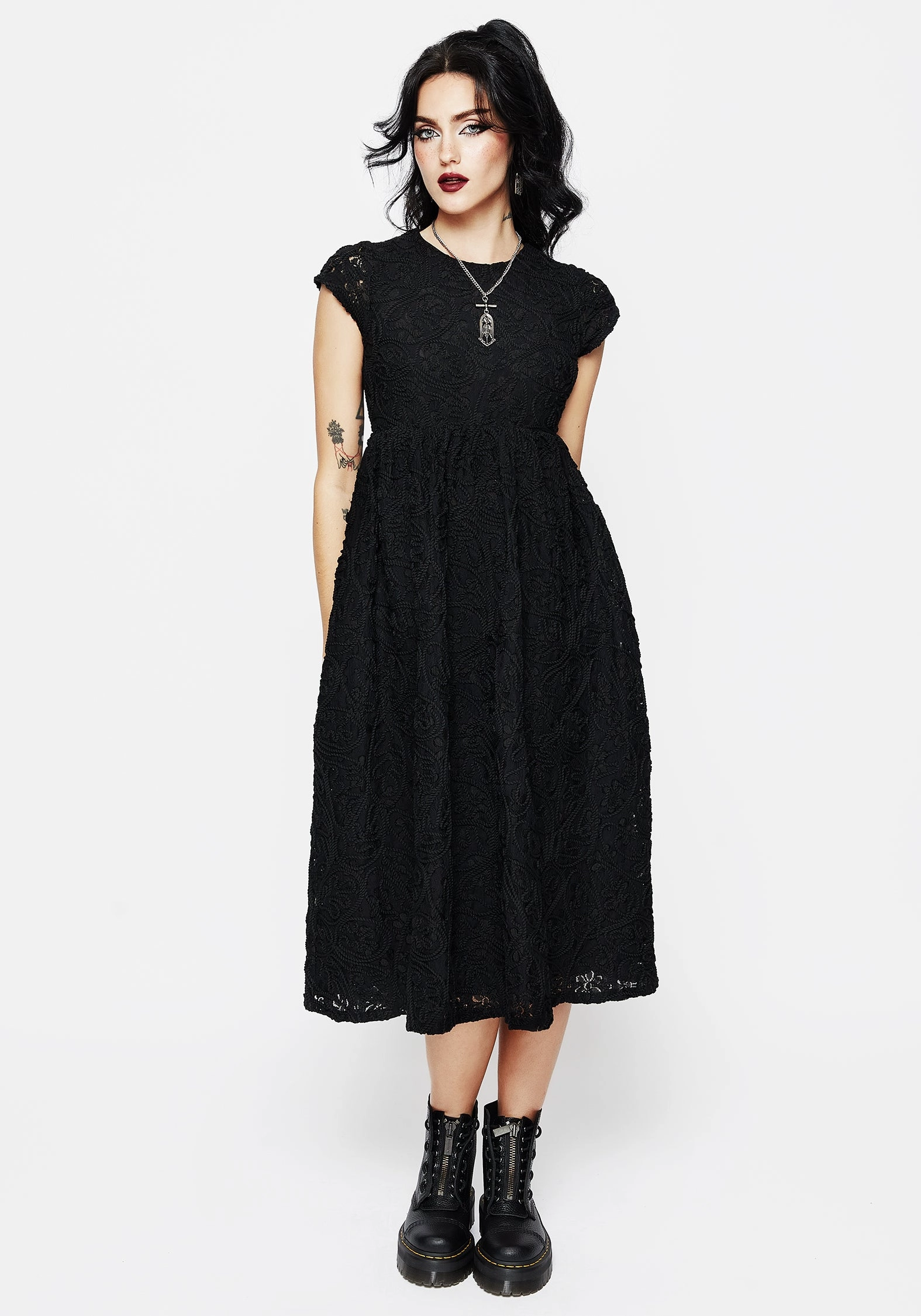 Maladie Midi Smock Dress