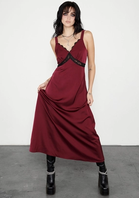 Mara Lace Panelled Slip Dress Dresses Womens - beach dresses cheap