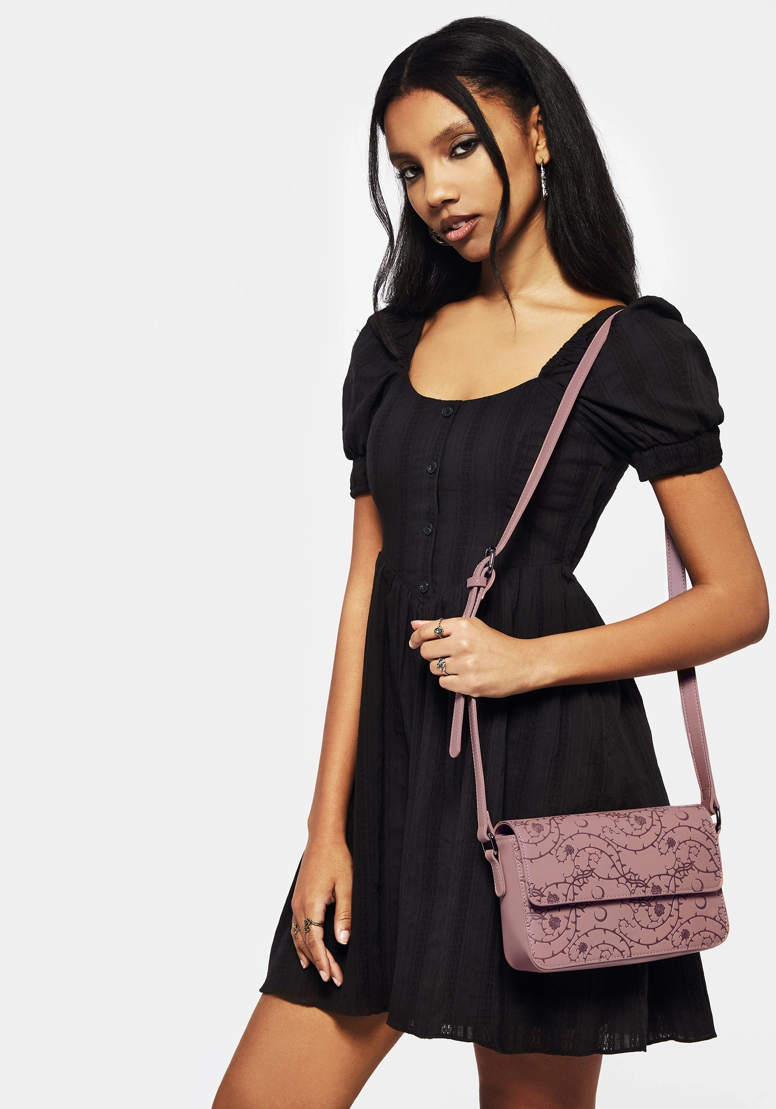 Marcia Broderie Mini Dress