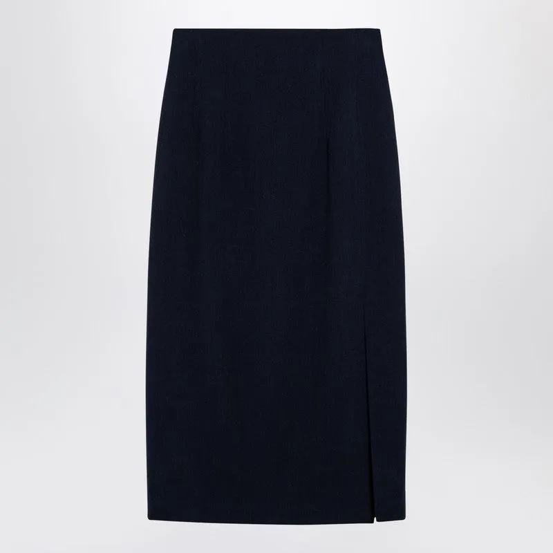 Margaux Lnnberg Women's blue Wool-Blend Marlo Skirt