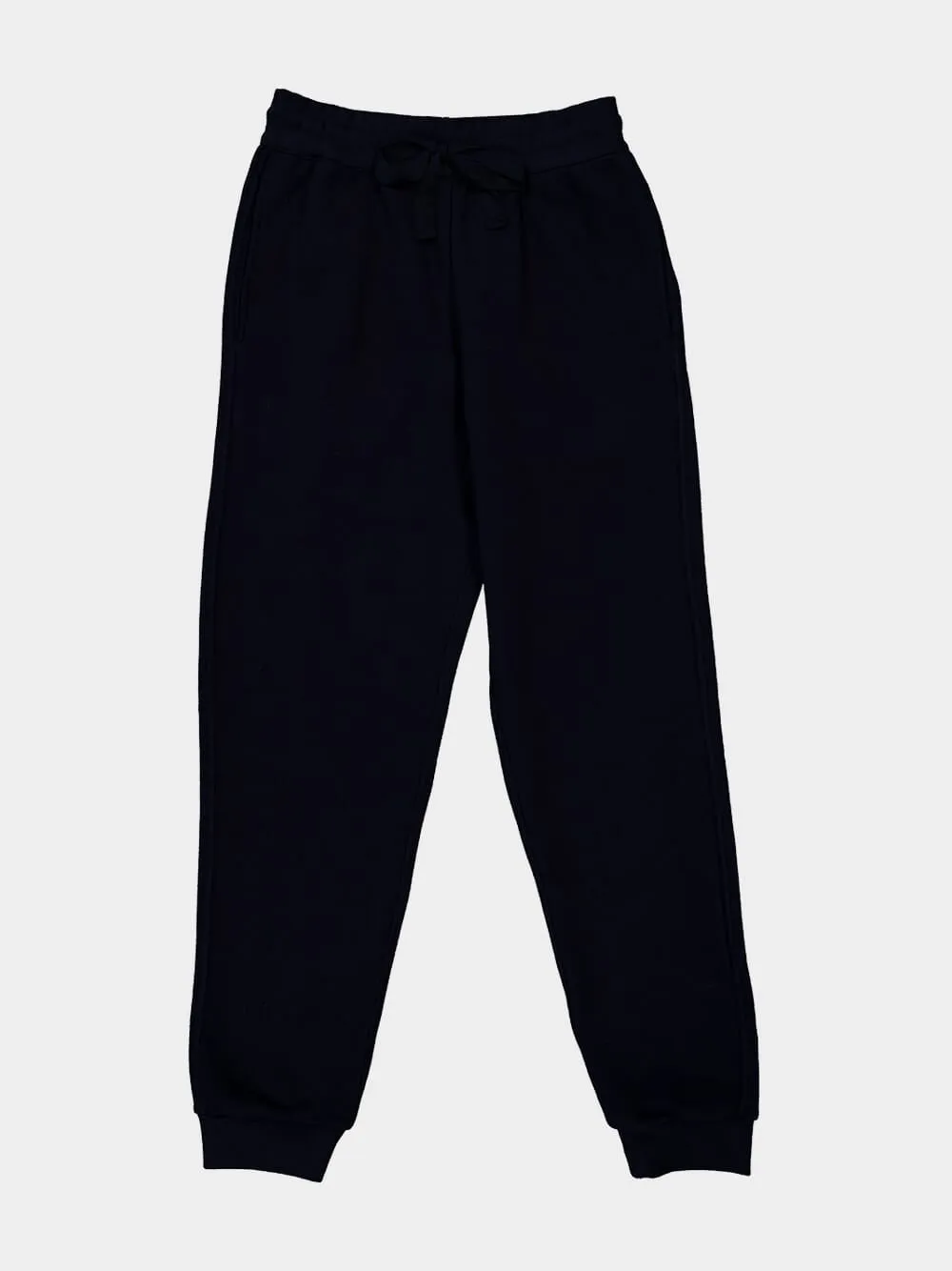 Marine Blue Organic Cotton Casual Sweatpants