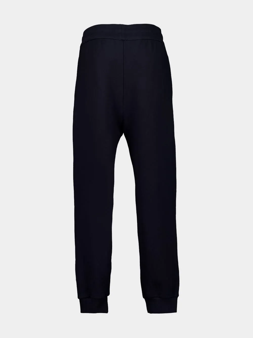 Marine Blue Organic Cotton Casual Sweatpants