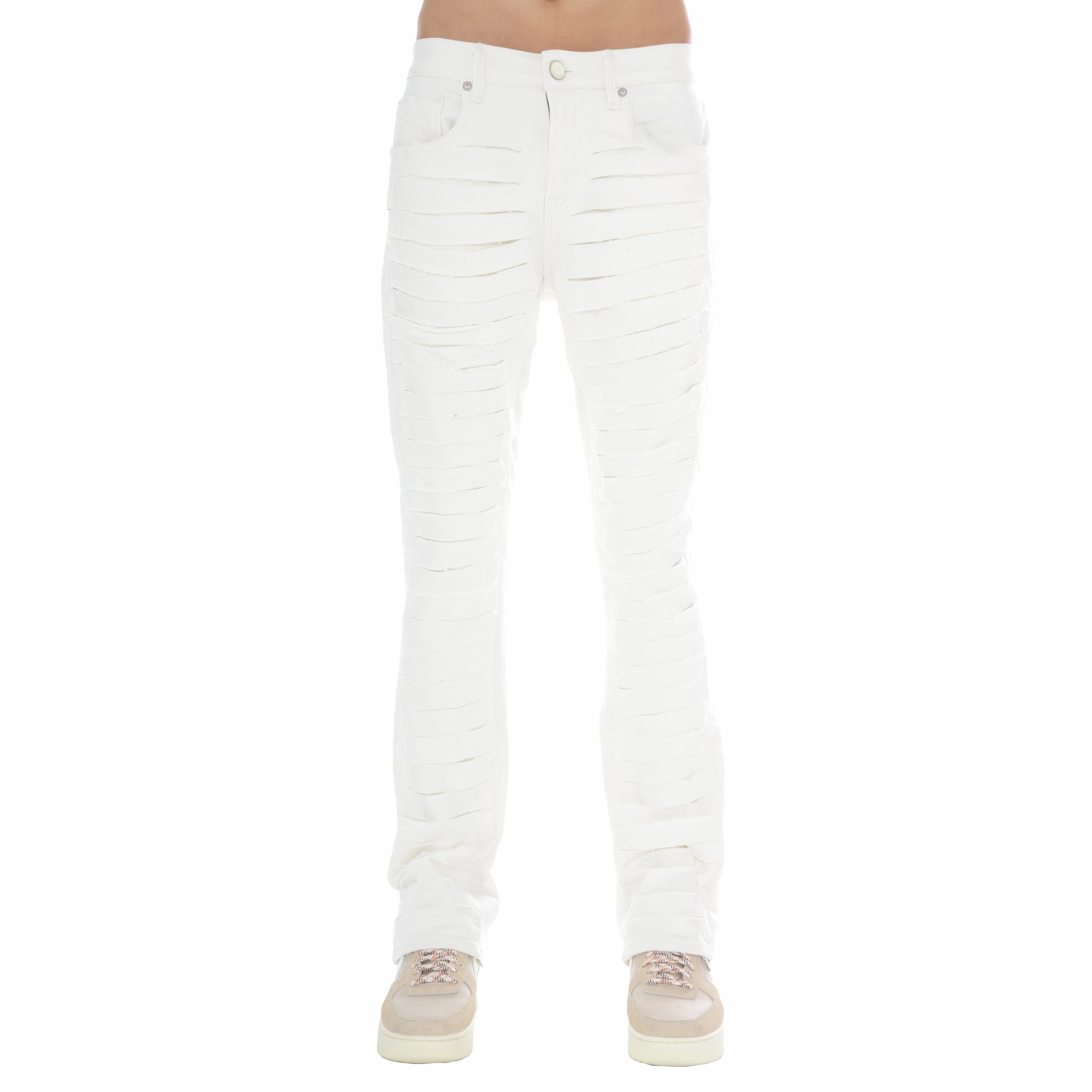 Mars Bootcut In White
