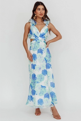Martha's Vineyard Floral Maxi Dress maxi dresses clearance
