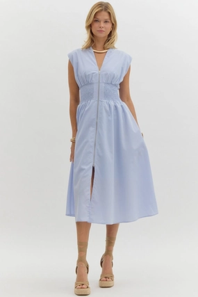 Marylin Maxi Dress - Light Blue maxi dresses clearance