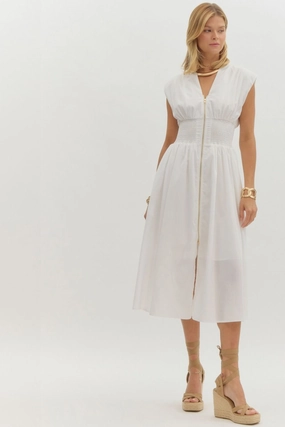 Marylin Maxi Dress - White summer dresses best deals