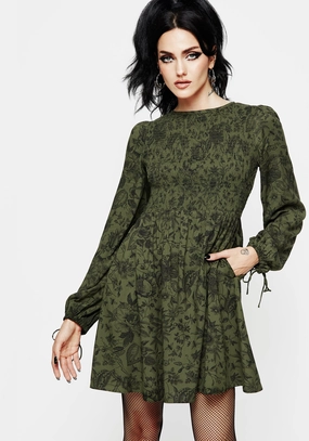 Meadowflowers Floral Print Mini Dress Dresses Womens - summer dresses discount