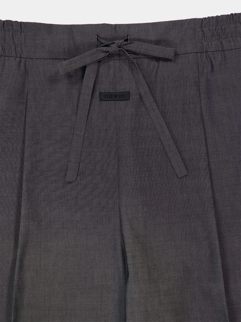 Melange Titanium Oxford Drawstring Eternal Pant