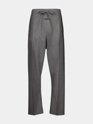 Melange Titanium Oxford Drawstring Eternal Pant Bottoms Mens - cheap mens shorts online