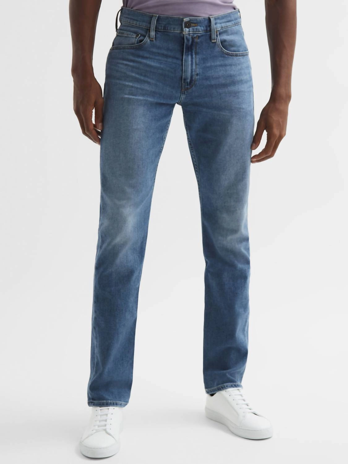 Men's Federal Slim Fit Straight Leg Jeans In Garfield