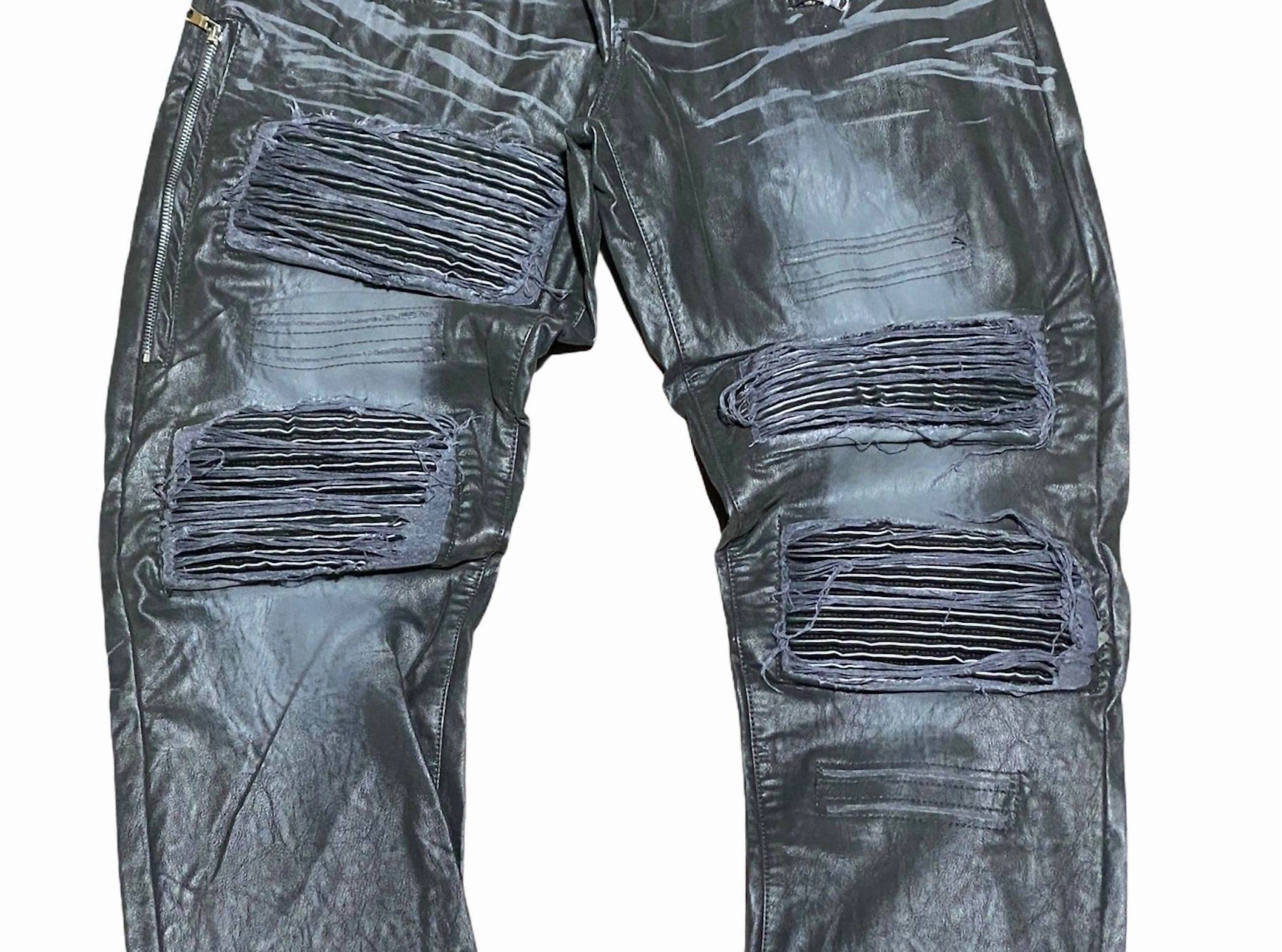 Men's Georgio Jeans In Black Dark Wash