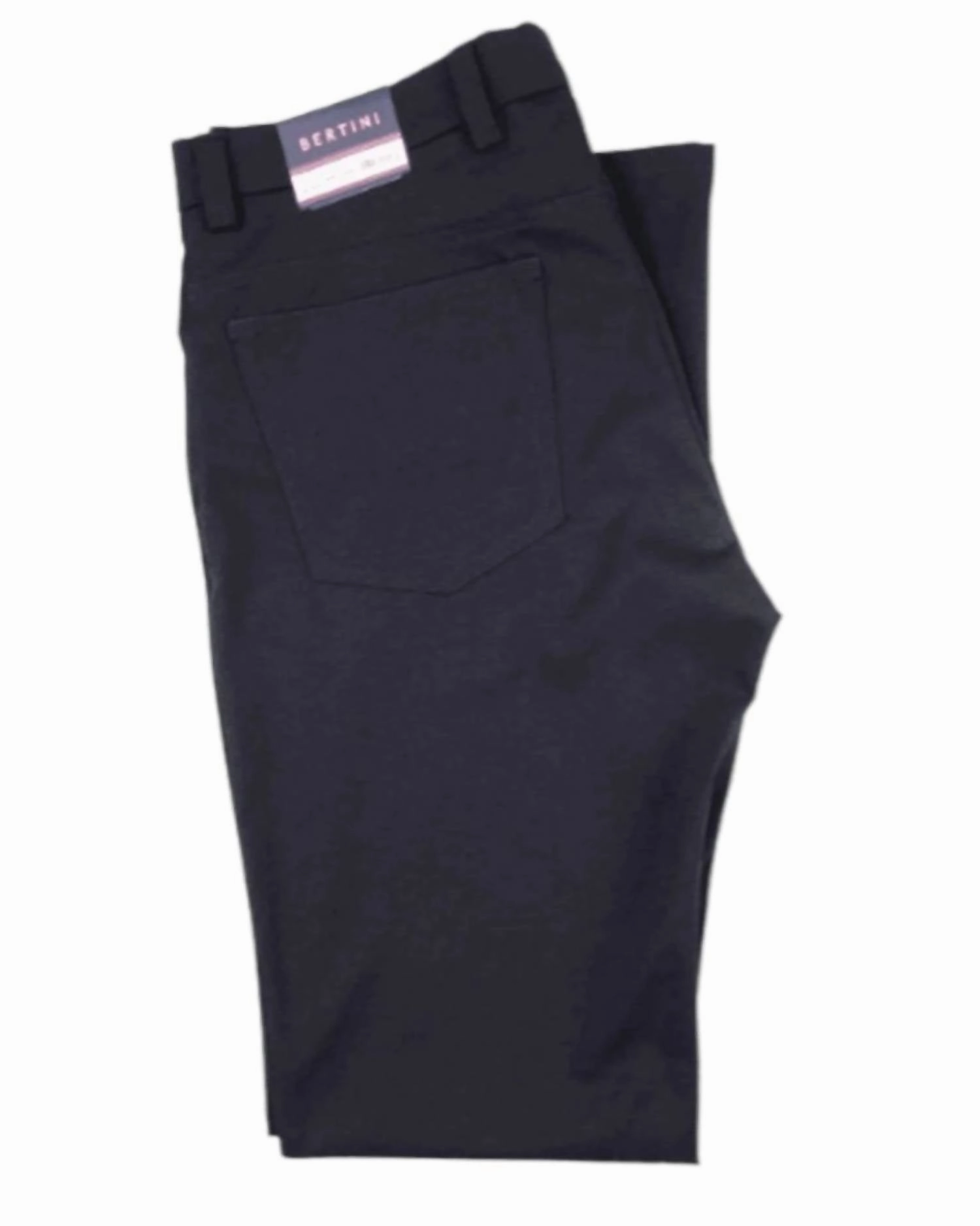 Men's Kurt Vertical Knit 5-Pocket Pants In Black