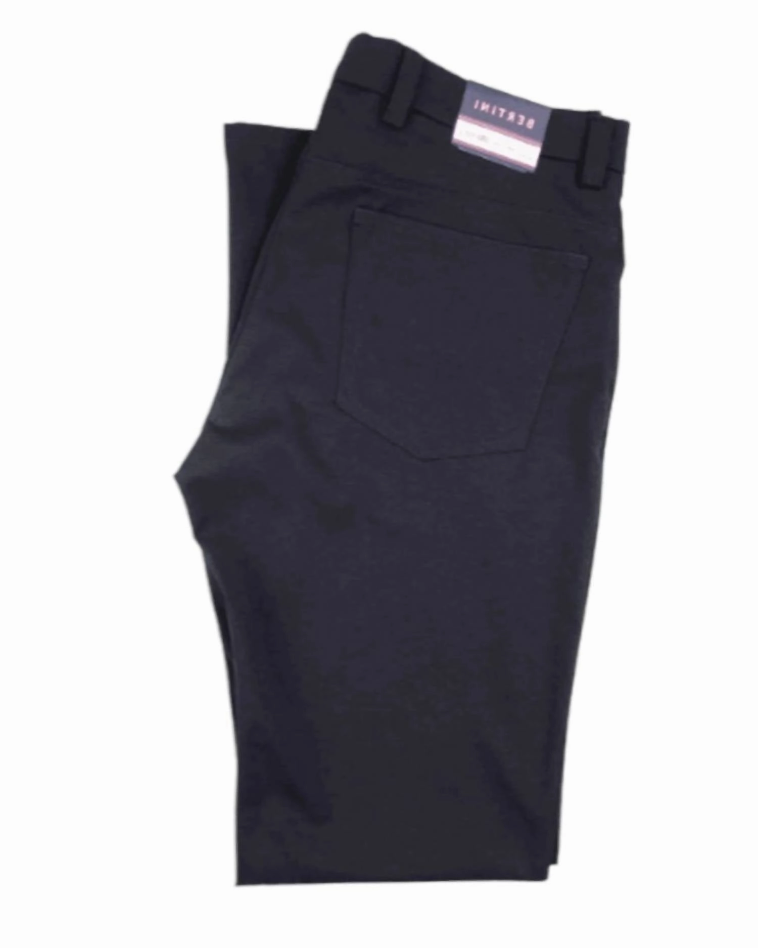 Men's Kurt Vertical Knit 5-Pocket Pants In Black