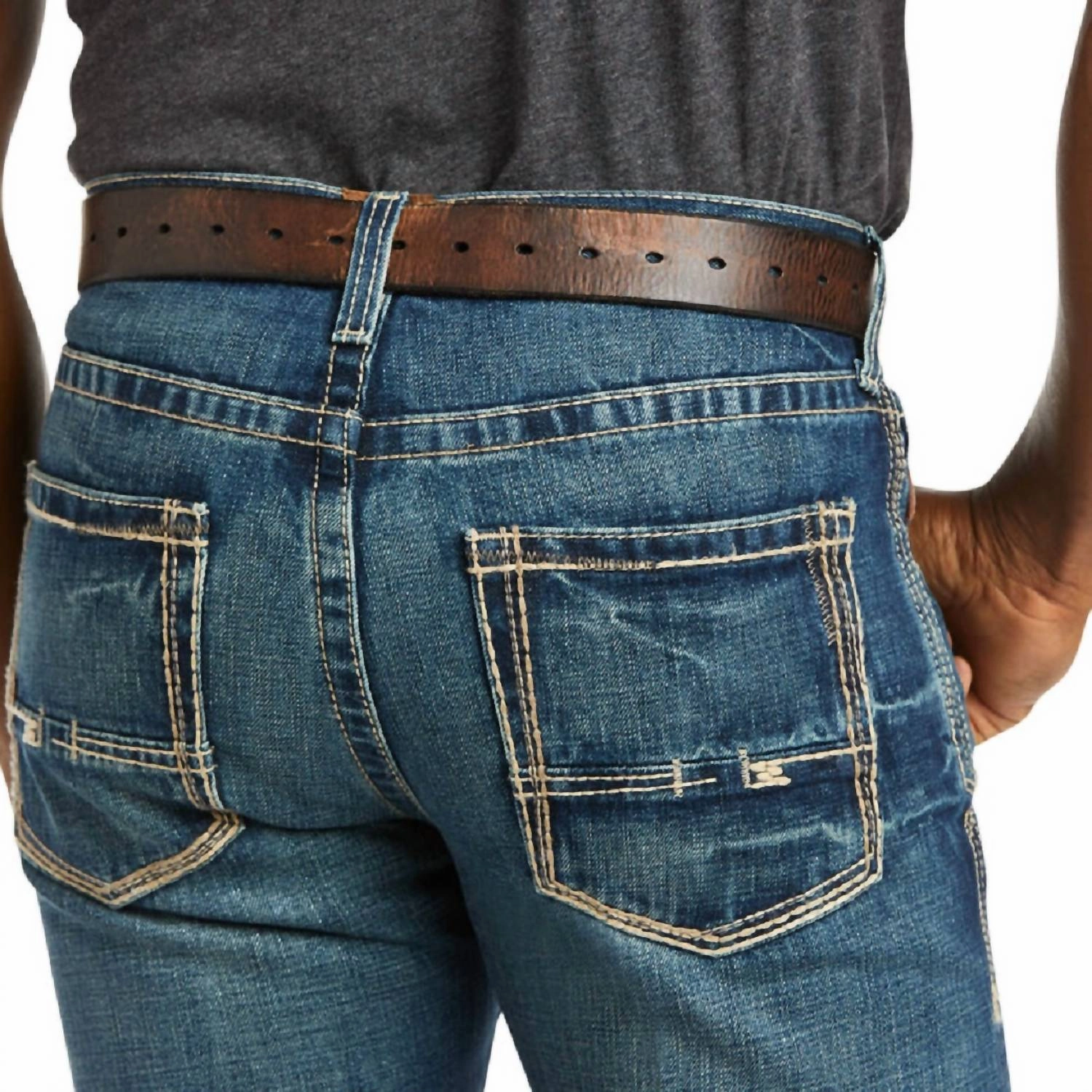 Men's M5 Slim Boundary Stackable Straight Leg Jean - Length: 36" In Gulch