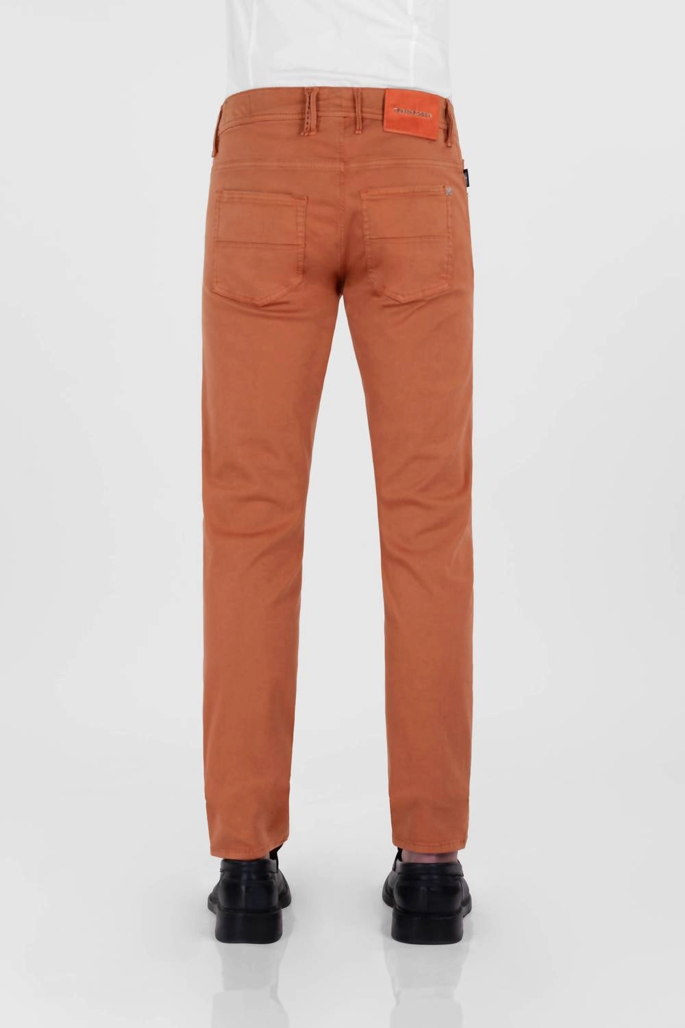 Men's Michelangelo Zip Pant In Brick