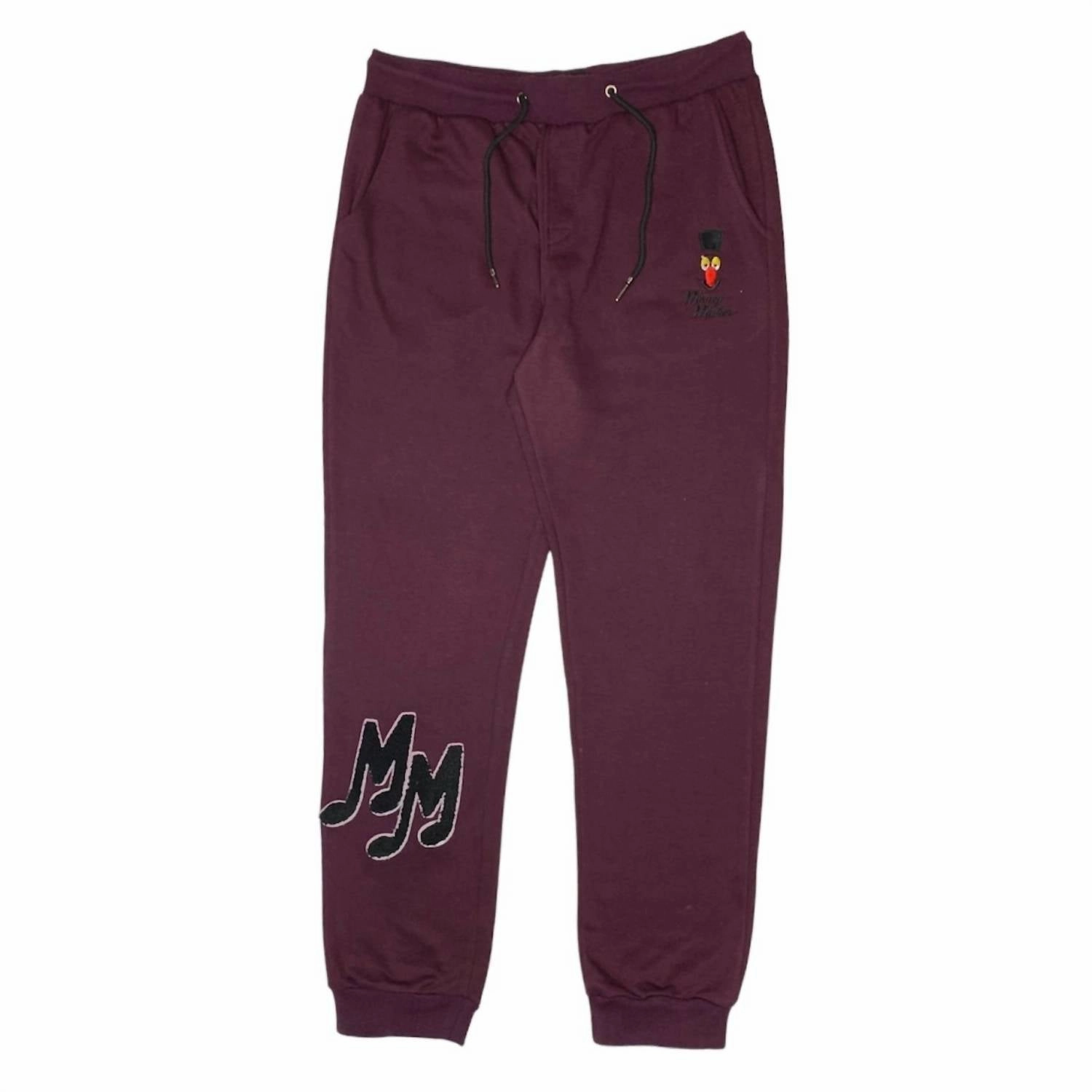 Men's Money Makers Jogger In Burgundy