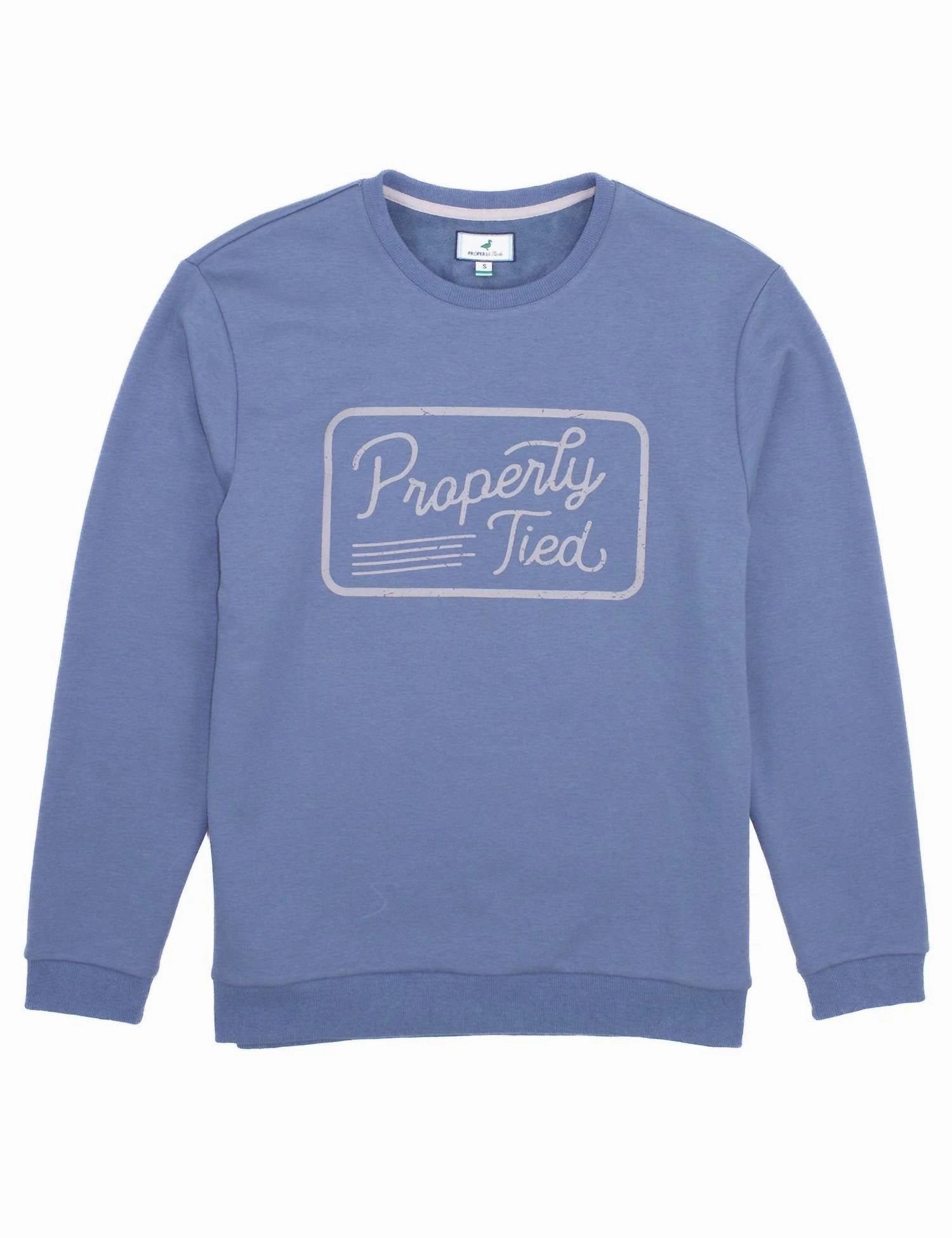 Men's Stride Crew In Space Blue