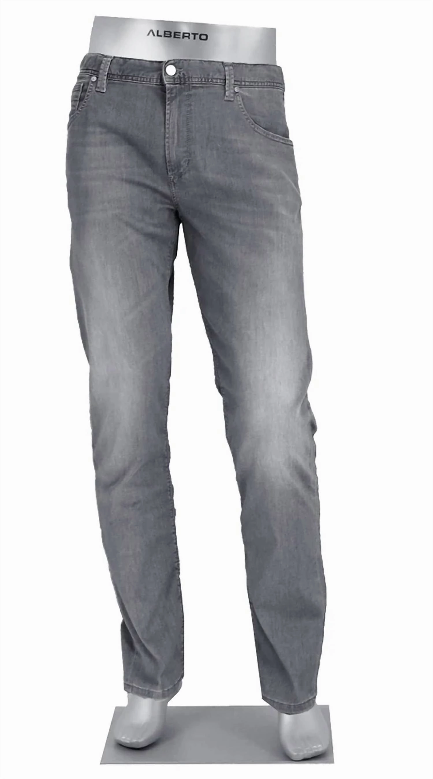 Men's Super Light Tencel Denim Jean In Grey