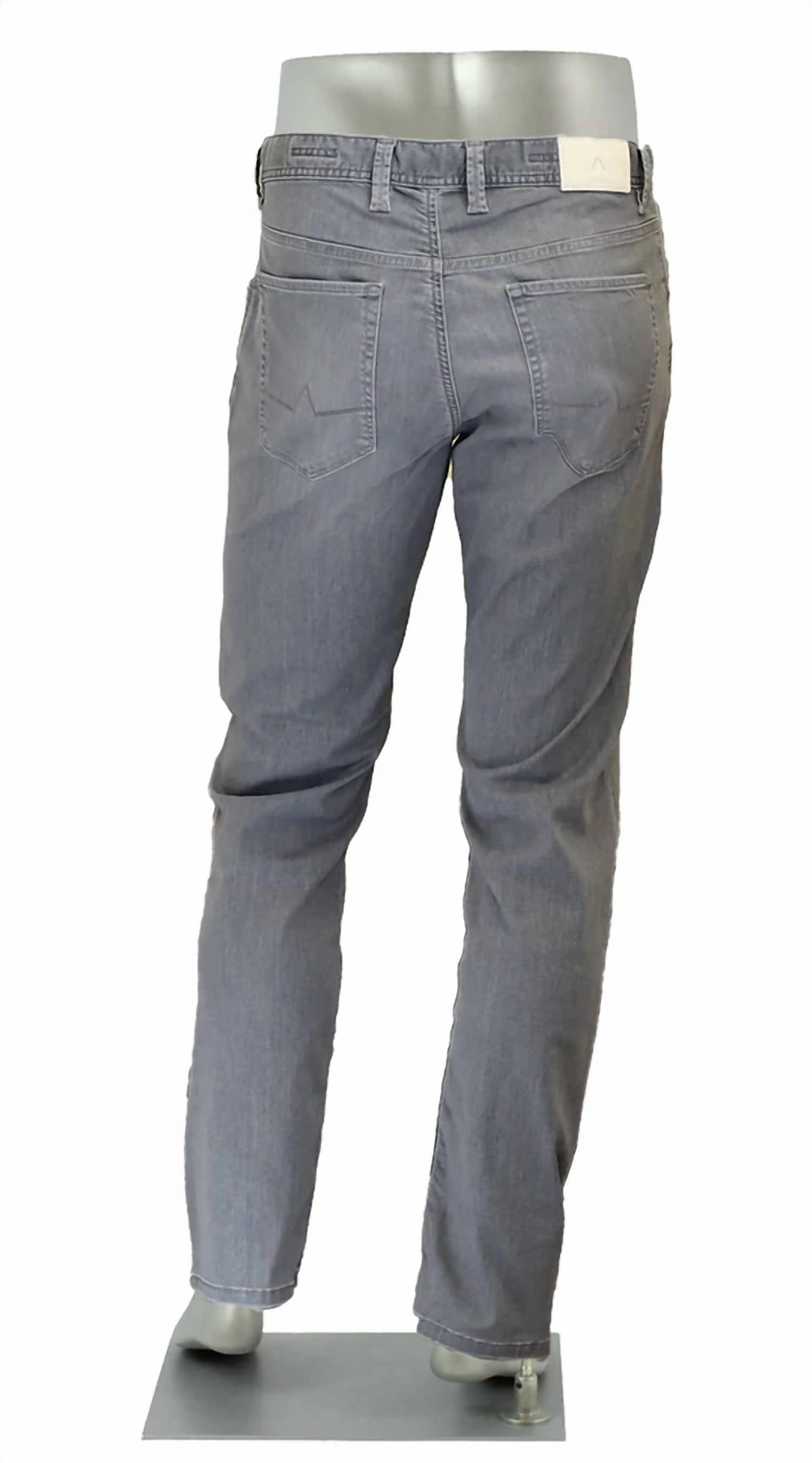 Men's Super Light Tencel Denim Jean In Grey