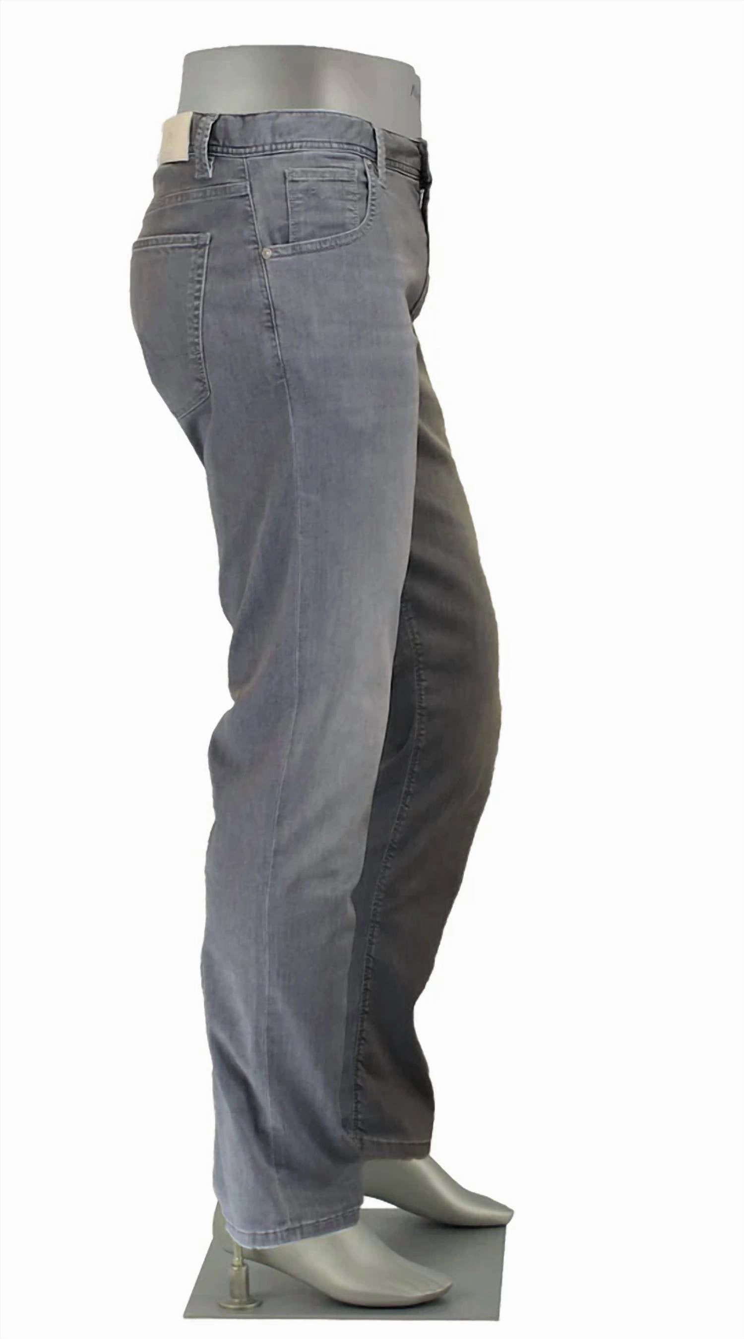 Men's Super Light Tencel Denim Jean In Grey