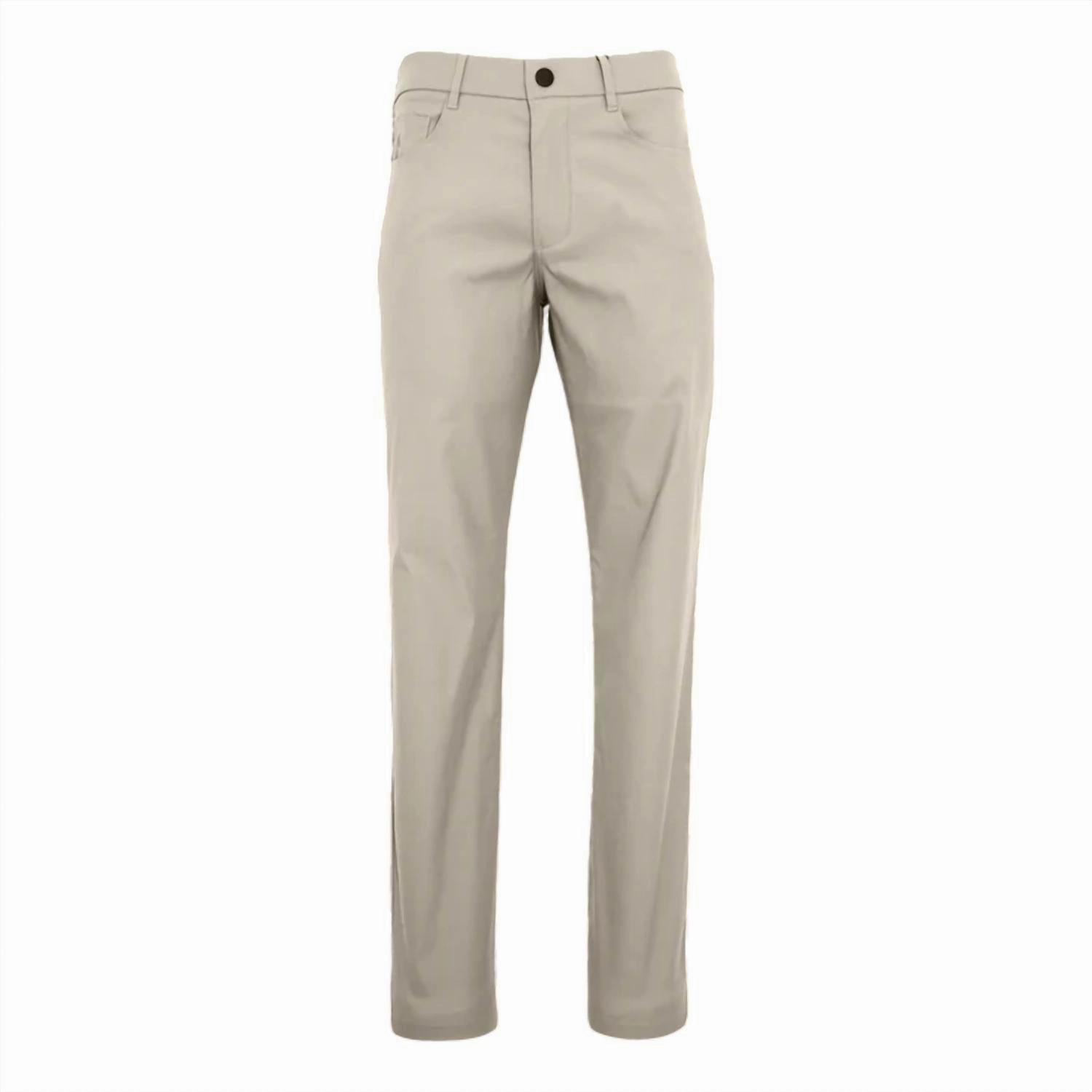 Men's Wainscott Five Pocket Trouser In Oat