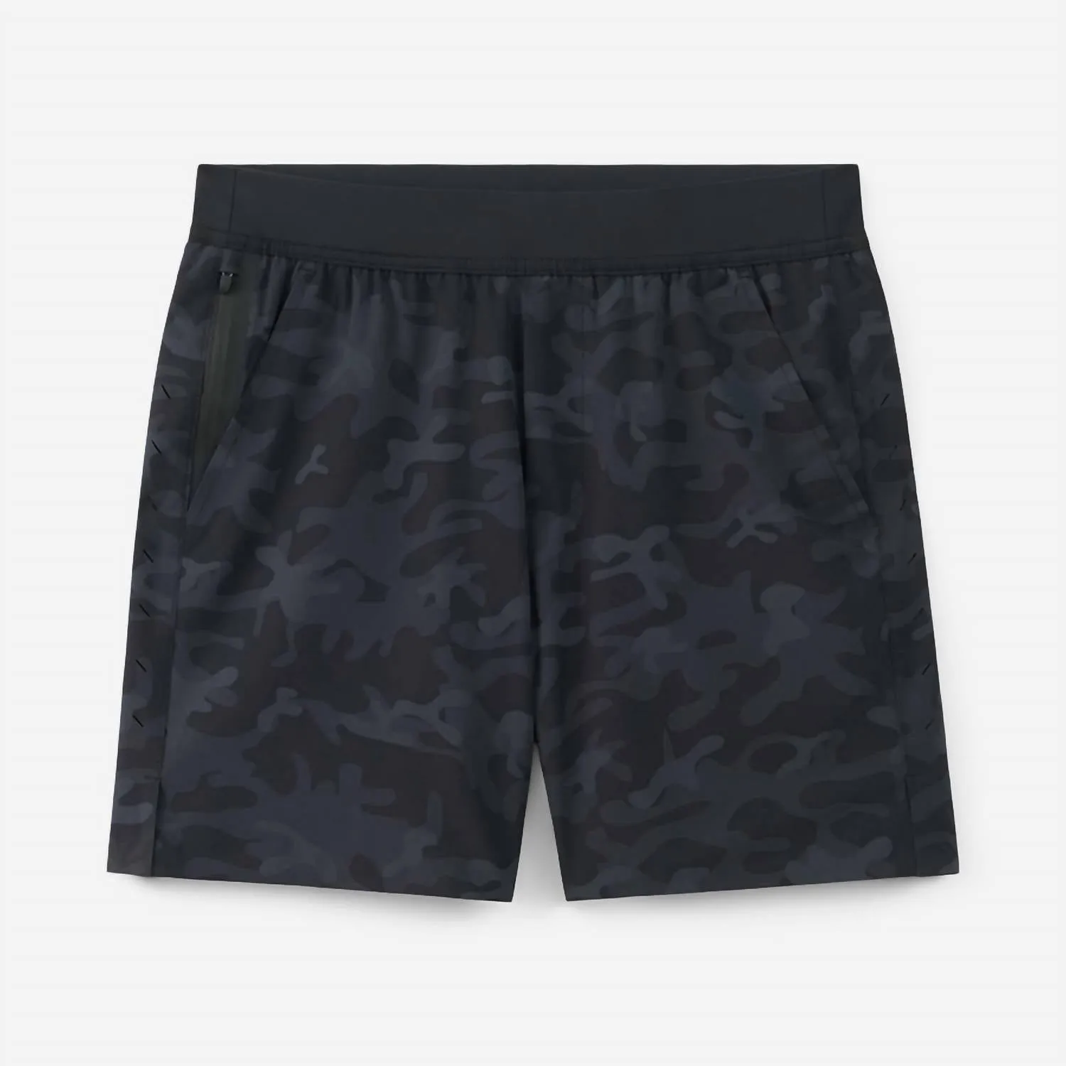 Men's 5" Interval Short In Black Camo