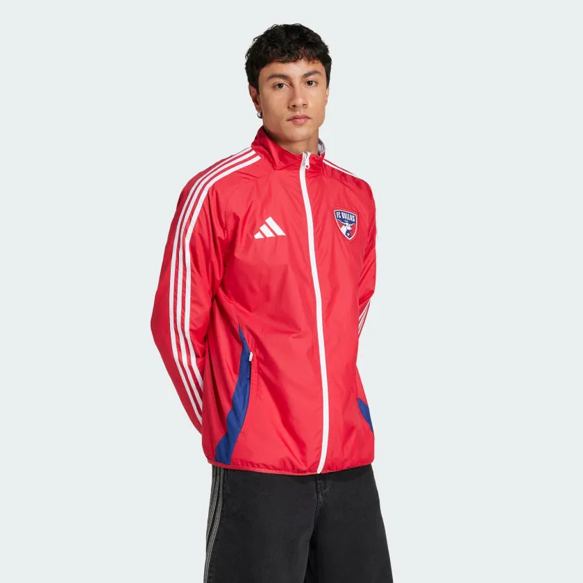 Men's adidas FC Dallas Reversible Anthem Jacket