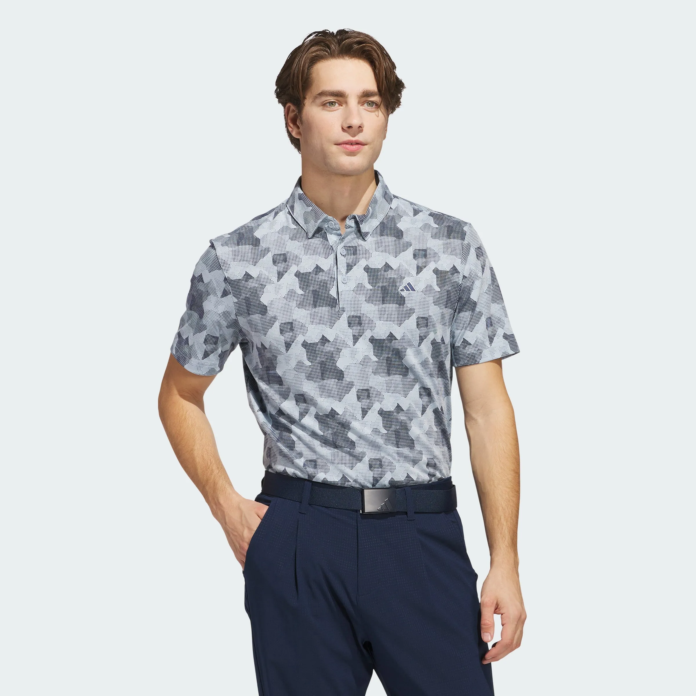 Men's adidas Go-To Printed Polo Shirt