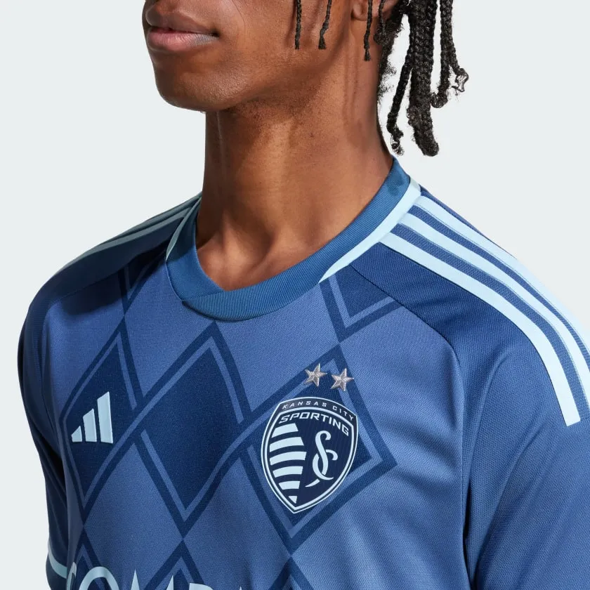 Men's adidas Sporting Kansas City 24/25 Away Authentic Jersey