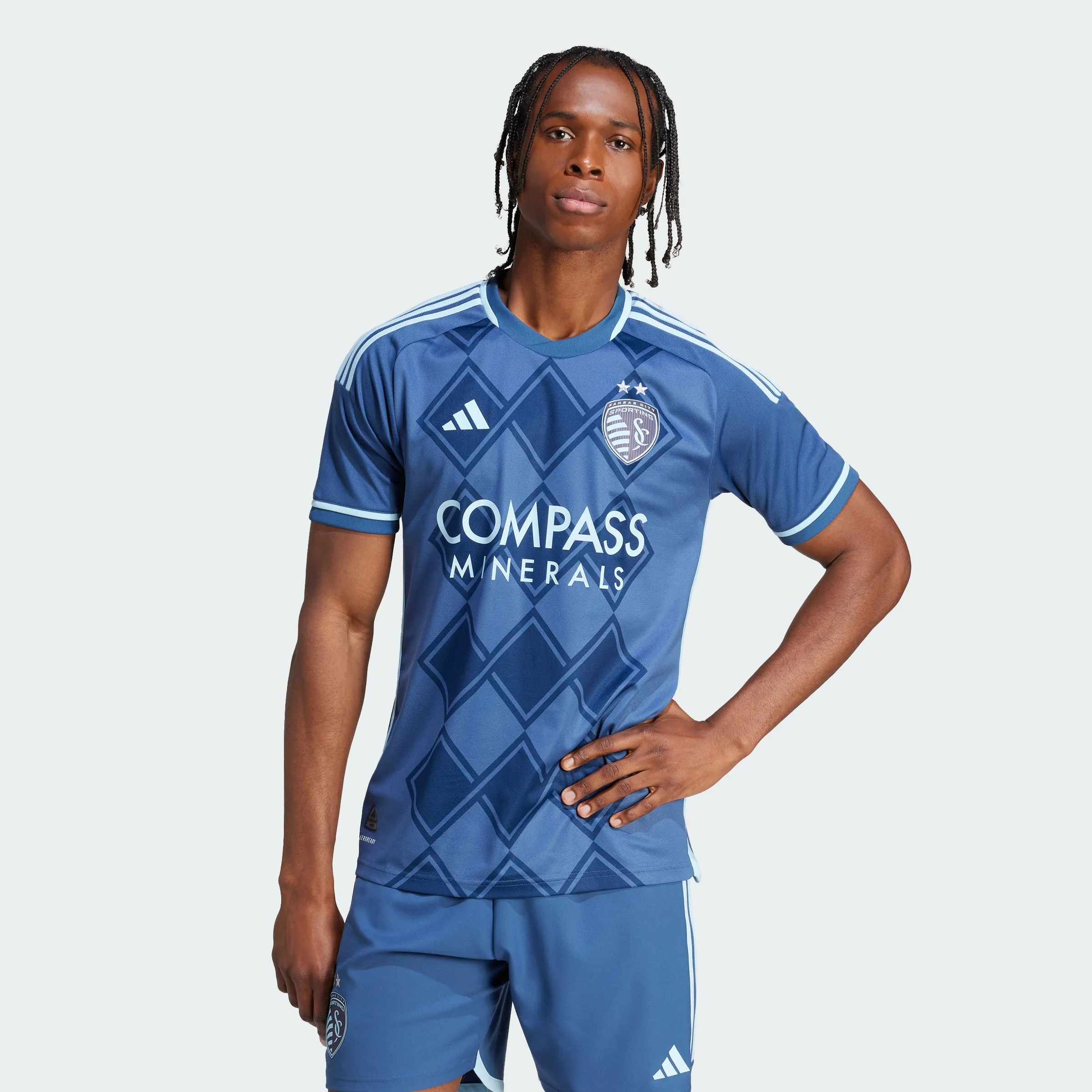 Men's adidas Sporting Kansas City 24/25 Away Authentic Jersey