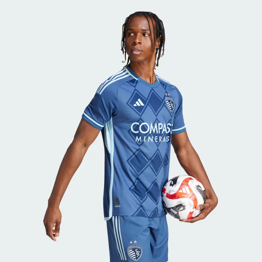 Men's adidas Sporting Kansas City 24/25 Away Authentic Jersey