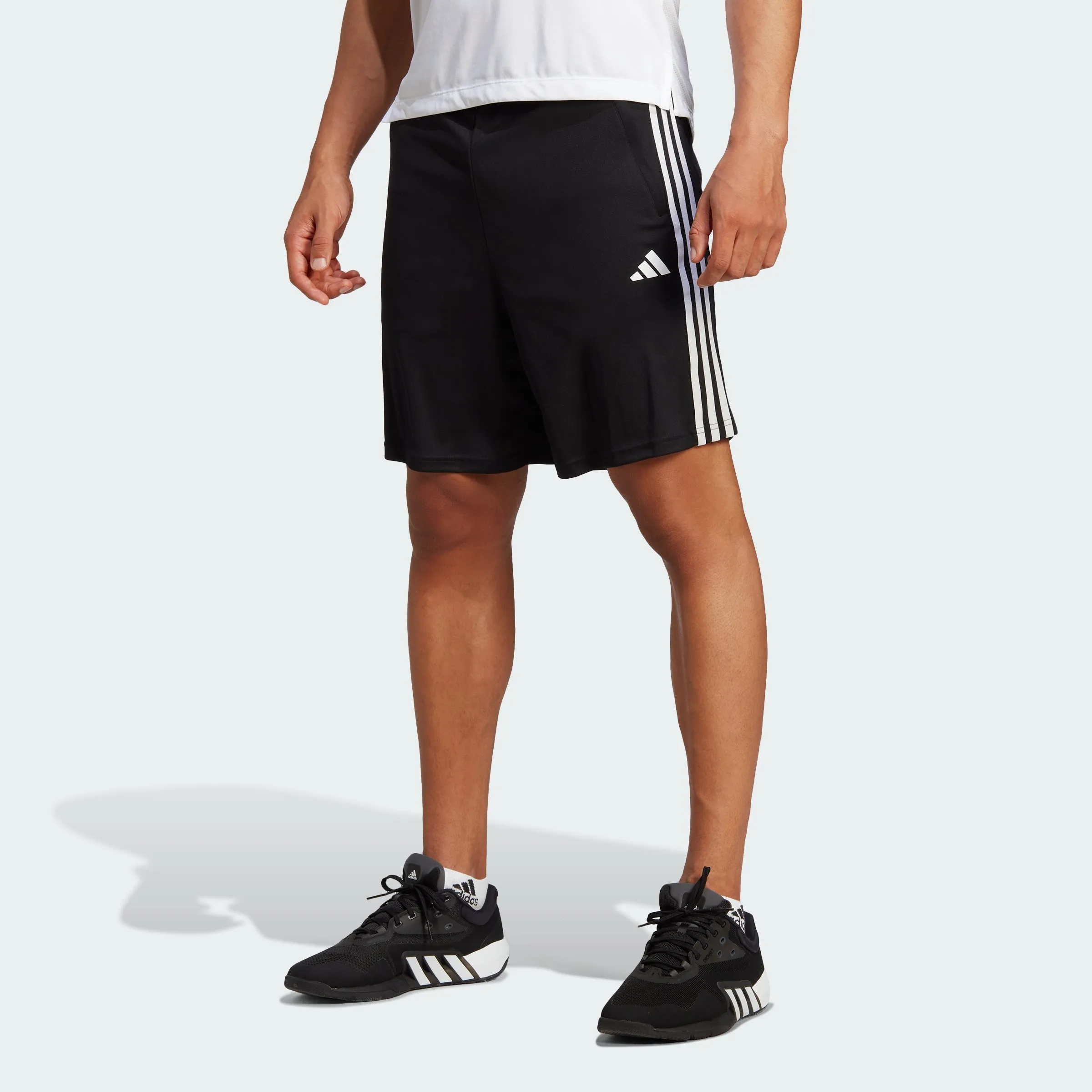 Men's adidas Train Essentials Piqu 3-Stripes Training Shorts