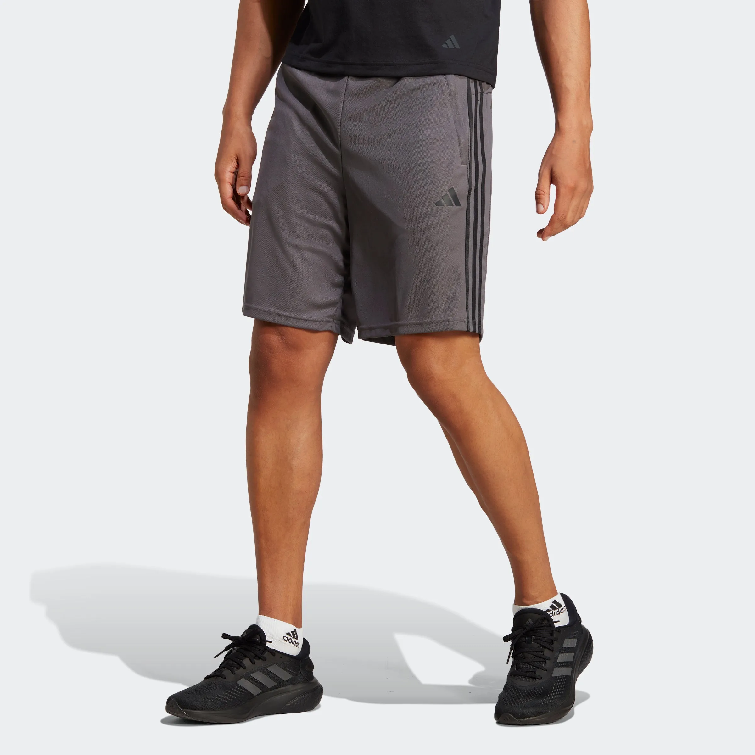 Men's adidas Train Essentials Piqu 3-Stripes Training Shorts