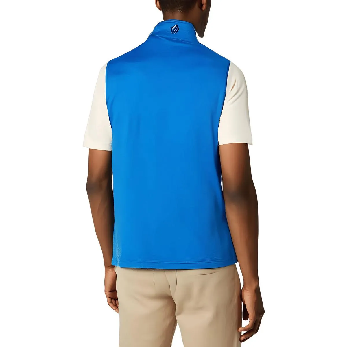 Mens Heathered Polyester Vest