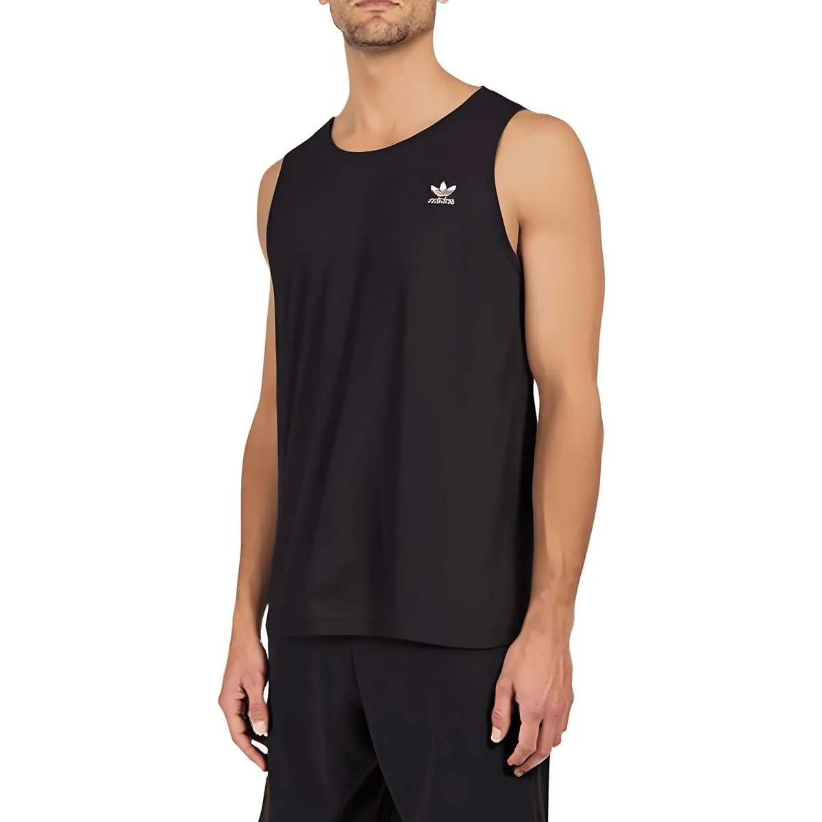 Mens Logo Cotton Tank Top