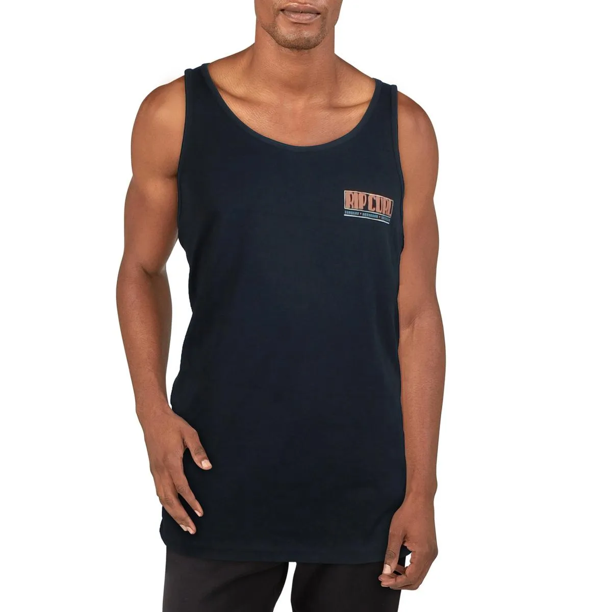 Mens Logo Cotton Tank Top