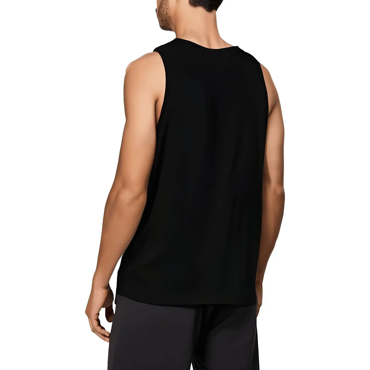 Mens Logo Cotton Tank Top
