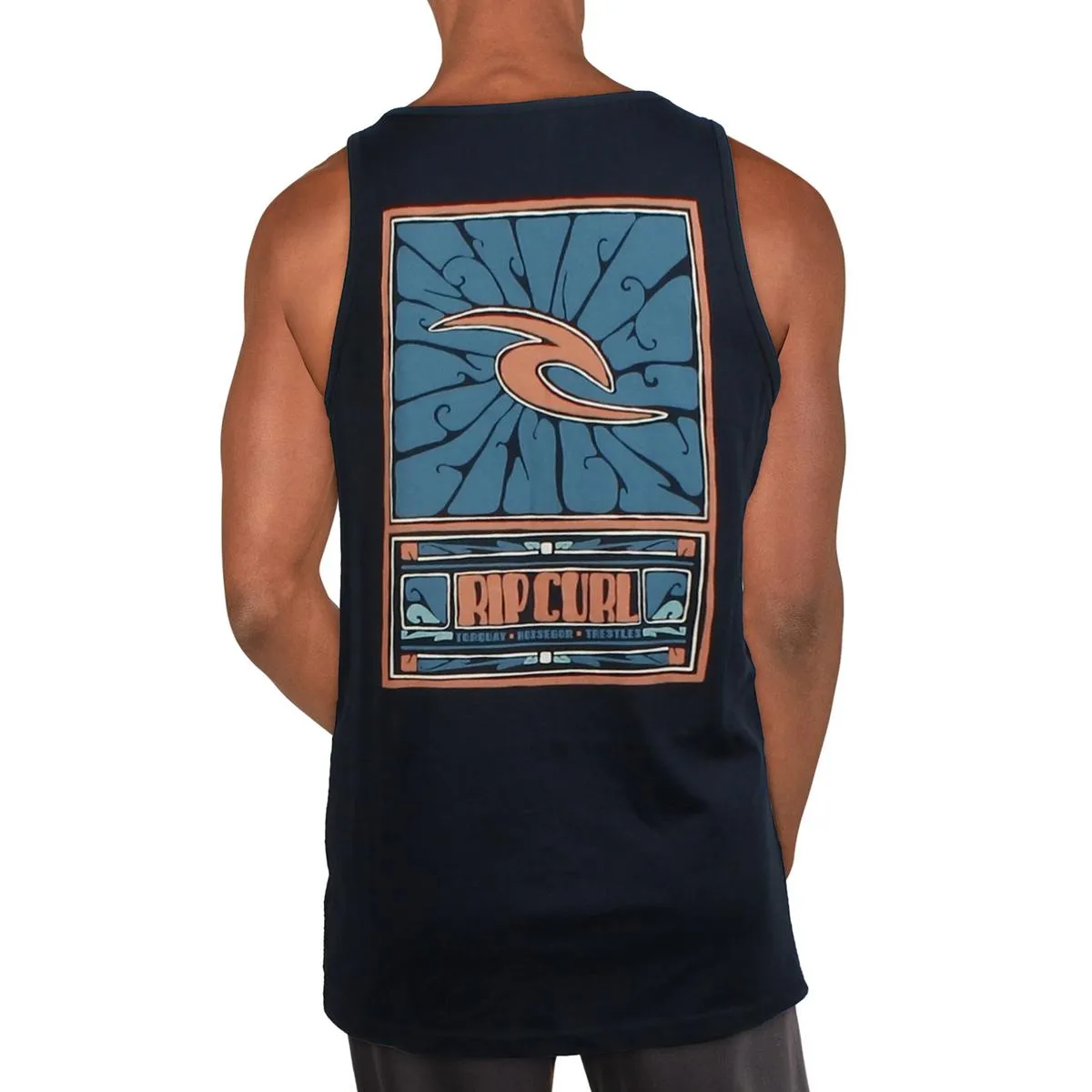 Mens Logo Cotton Tank Top