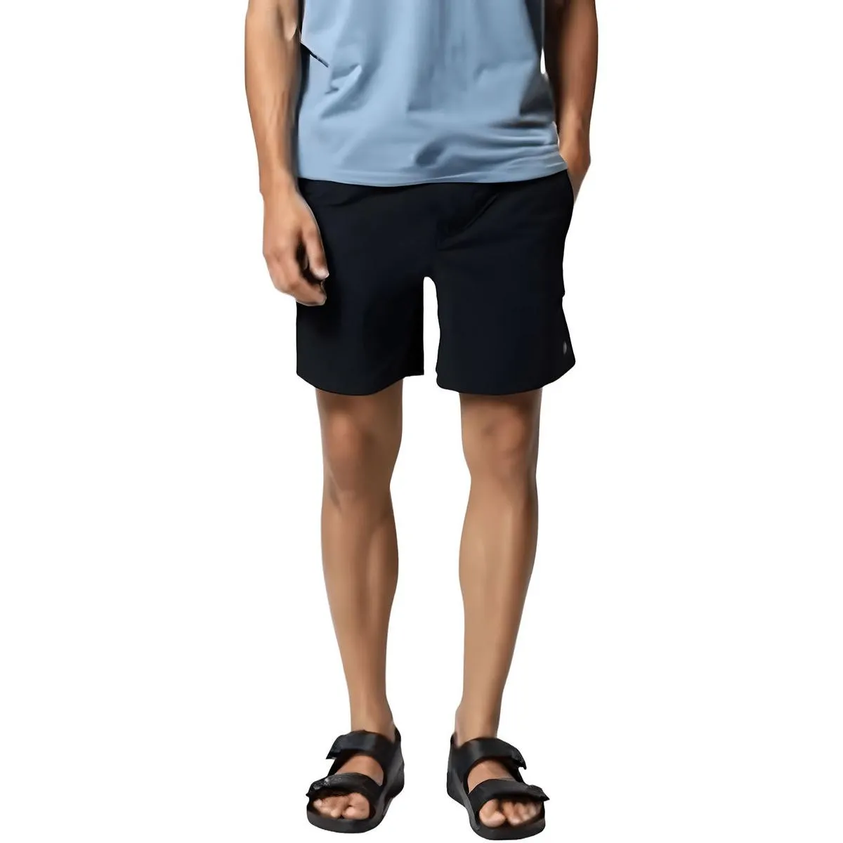 Mens Mesh Inset Nylon Shorts