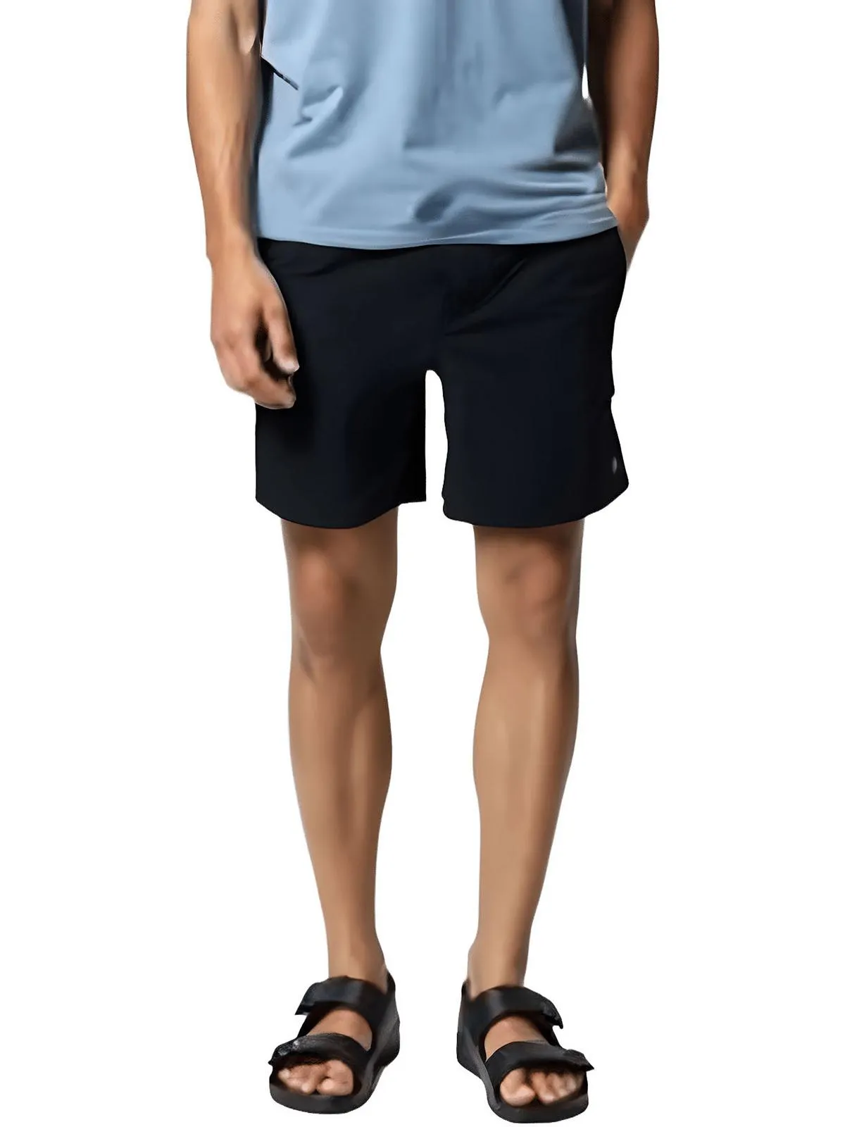 Mens Mesh Inset Nylon Shorts