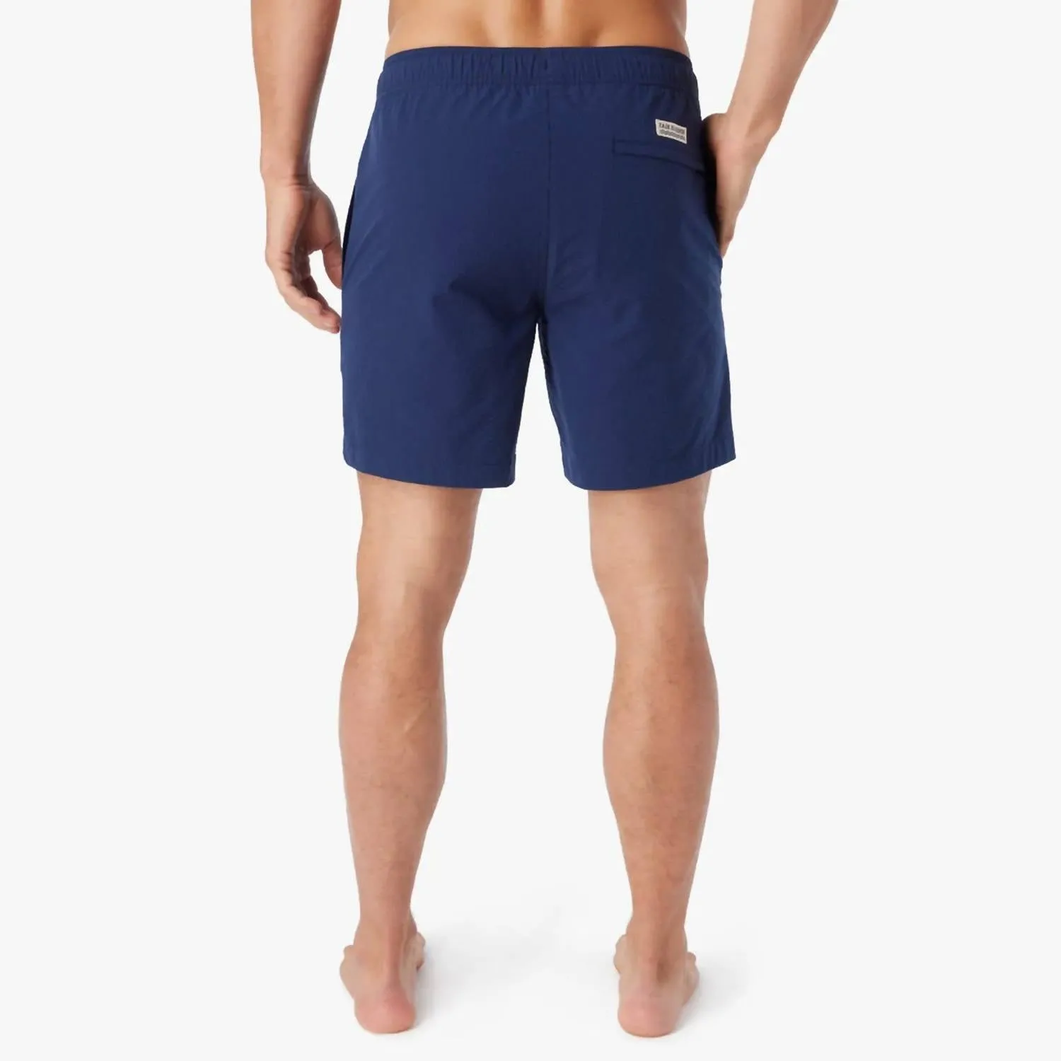 Men's Seersucker Bayberry Shorts In Navy