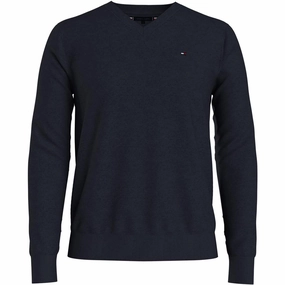 Mens Ribbed Trim  Cotton Pullover Sweater knit sweaters cheap