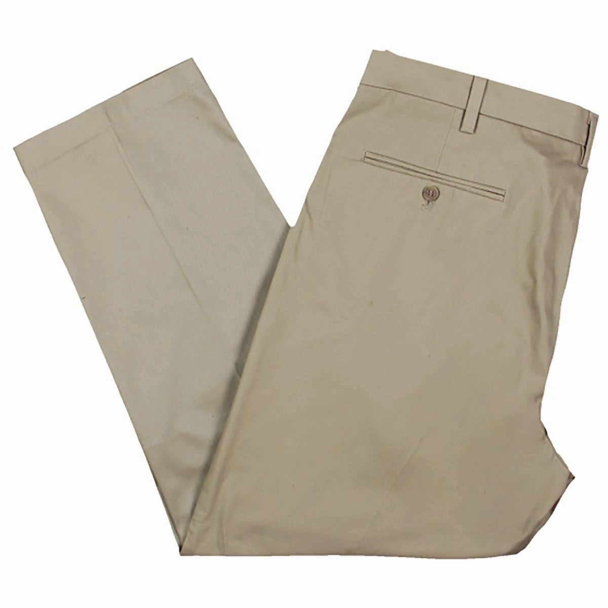 Mens Solid Cotton Trouser Pants