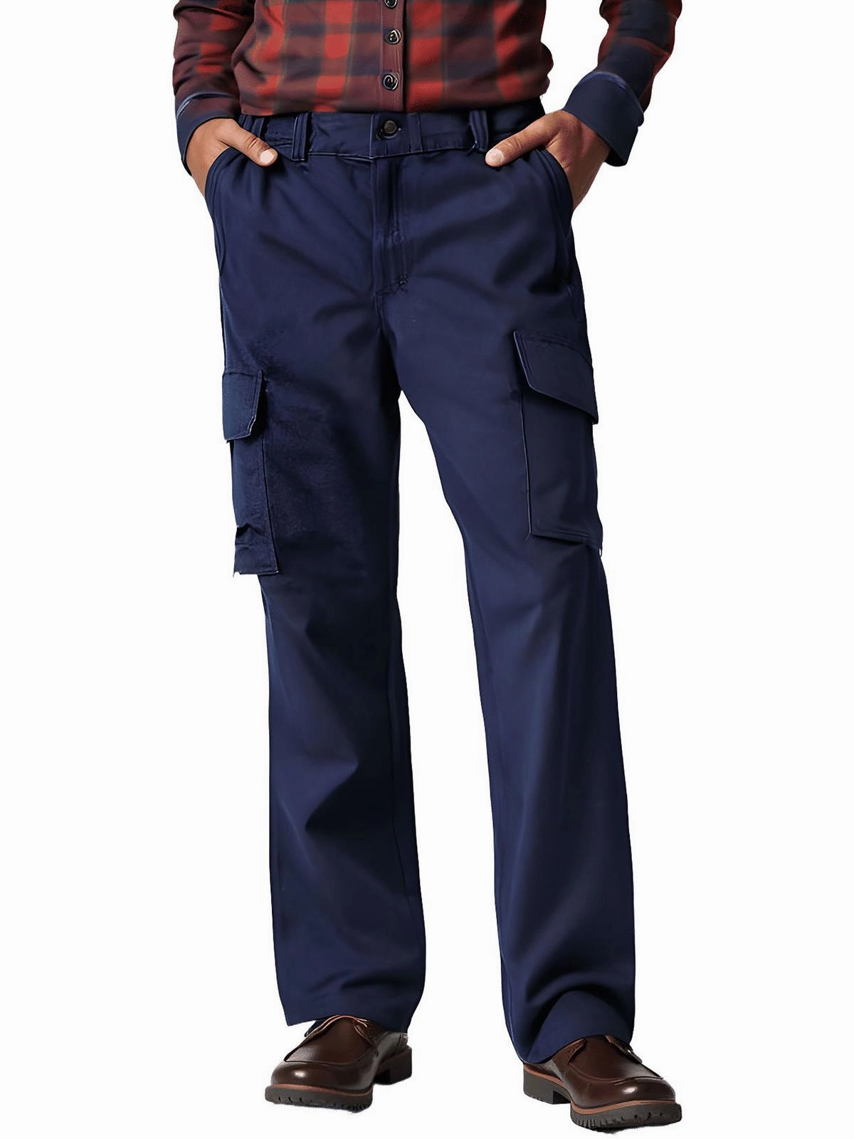 Mens Utility Cotton Cargo Pants