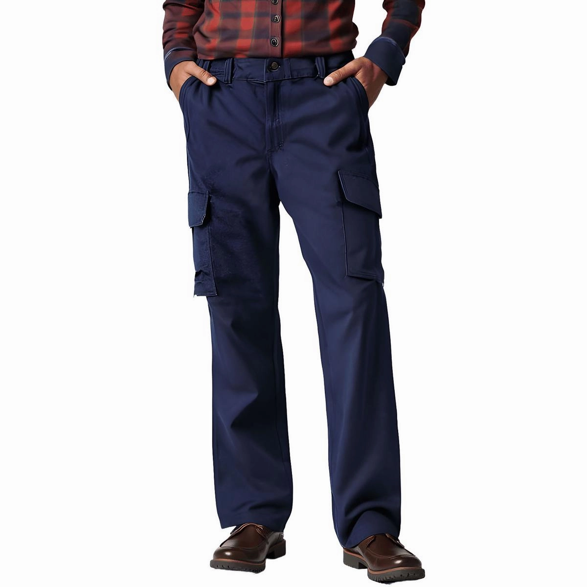 Mens Utility Cotton Cargo Pants