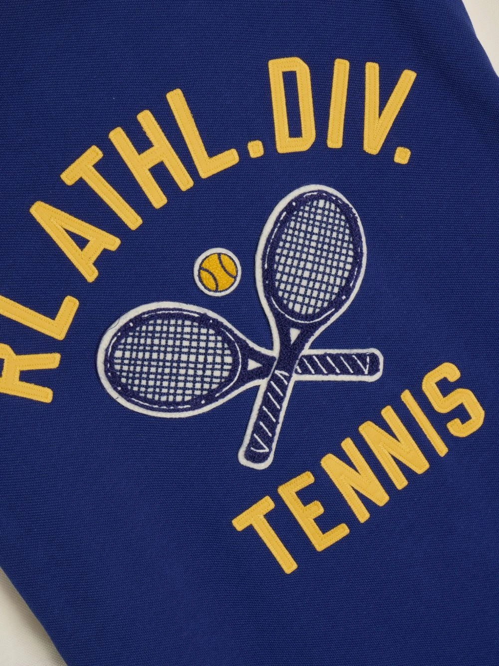 Mesh Varsity Tenis Polo Shirt