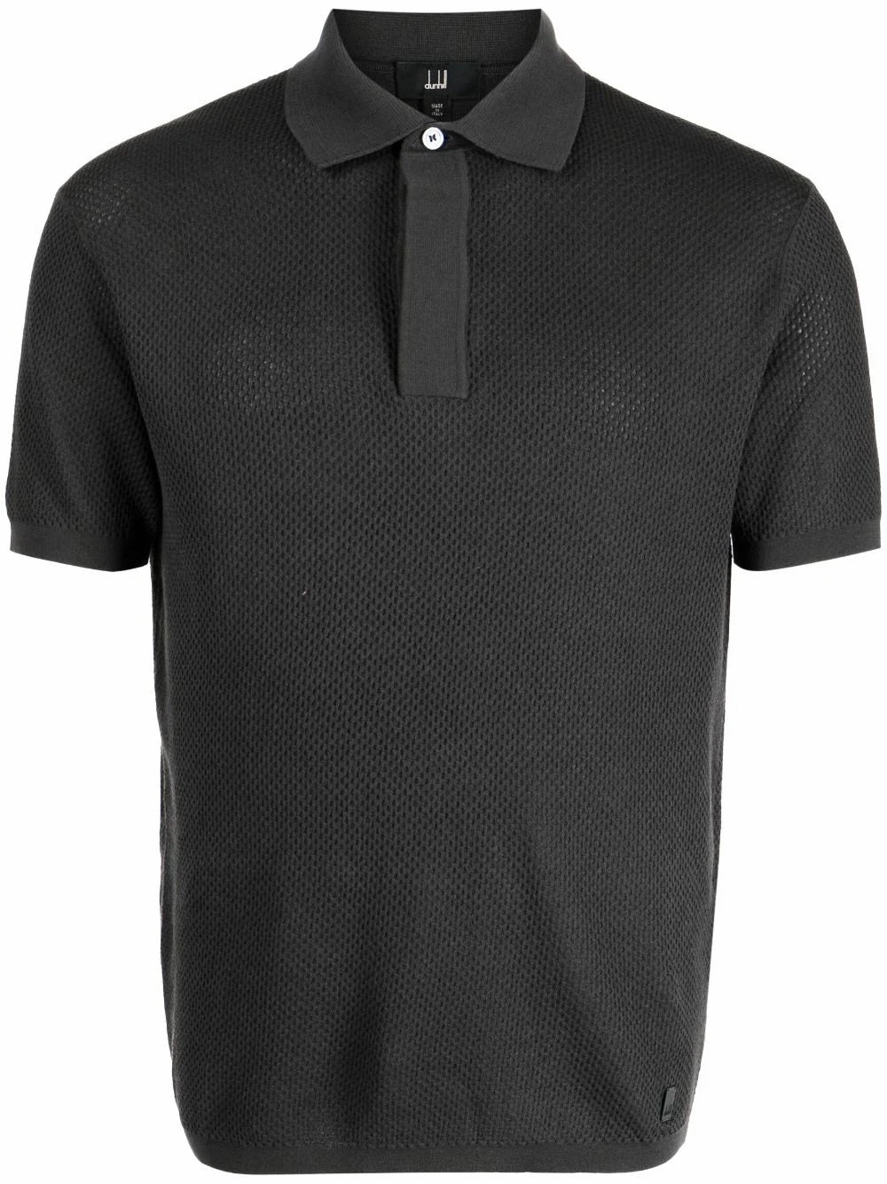Meshed Cotton Polo Shirt discount mens shirts